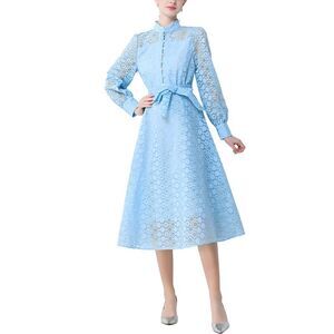 Florida Clothing Womens  A-Line Midi Dress